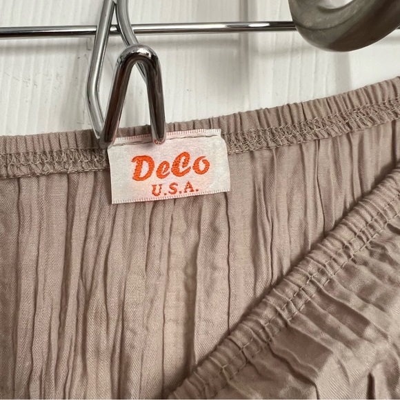 Vintage | Deco USA |  Ruffled Sparkly Flared Skirt - Picture 7 of 7
